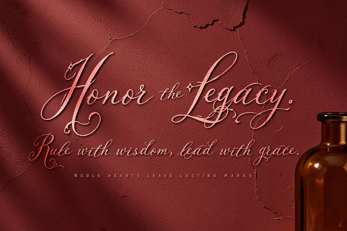 RemakBricka - Rustic Vintage Script, a Script Font by HypeWorksCo (Photo 12 of 16)
