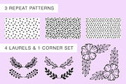 60 Garden Florals Vector Elements, an Illustration by Kristin Nohe Juchs (Thumbnail 2 of 5)