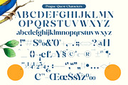 Prague Quest Modern Serif Font, a Serif Font by timelesstype.co (Thumbnail 18 of 20)