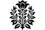 Elegant Floral Silhouette Set, an Object Graphic by Creativeshirt (Thumbnail 2 of 13)