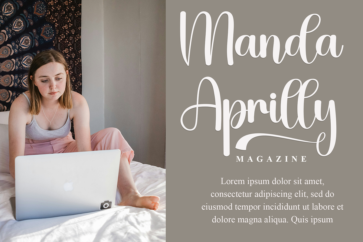 Sherilyn, a Handwritten Font by FreshTypeINK (Photo 3 of 8)