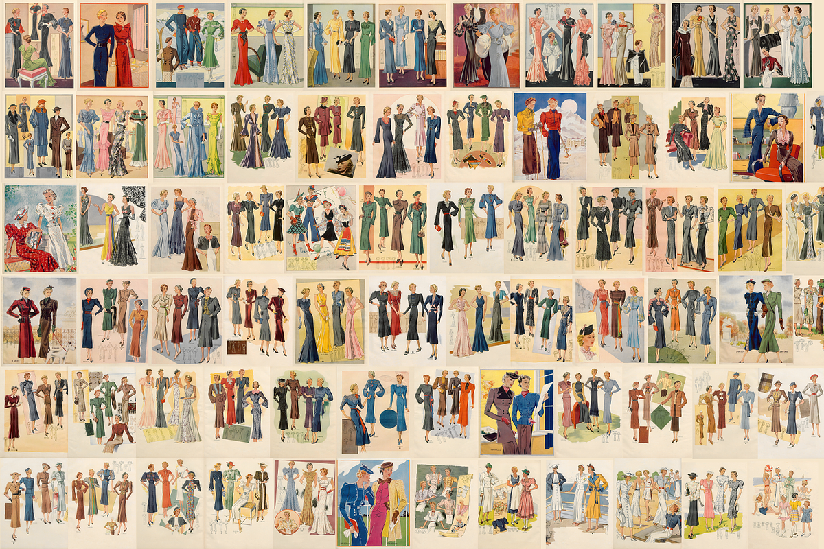350+ Przeglad Mody Fashion Review, a Person Illustration by Digital Museum (Photo 5 of 9)
