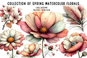 Collection of Spring Watercolor Flor, an Illustration by CreationArt (Thumbnail 1 of 7)