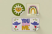 LOVE AND PEACE, an Illustration by Aleks.Flaks (Thumbnail 2 of 16)