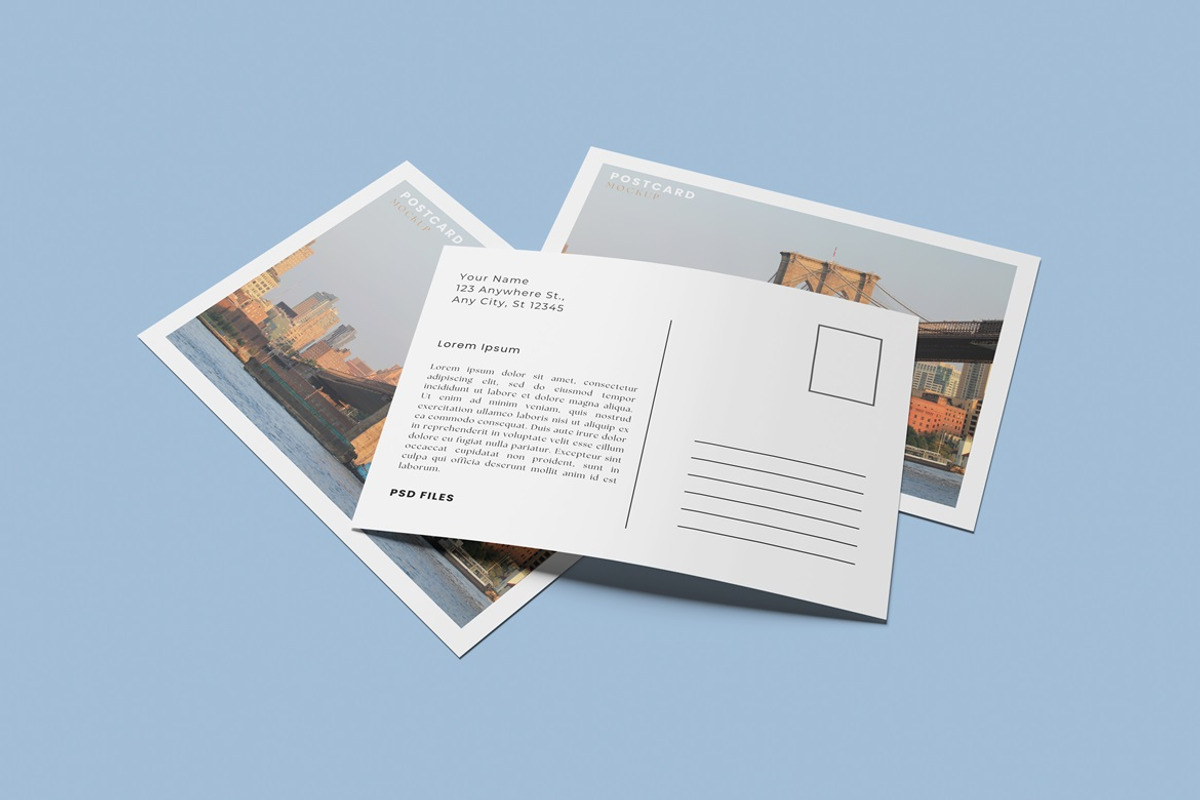 A6 Postcard Mockup, an Advertising Mockup by AndikaGraphic (Photo 8 of 8)