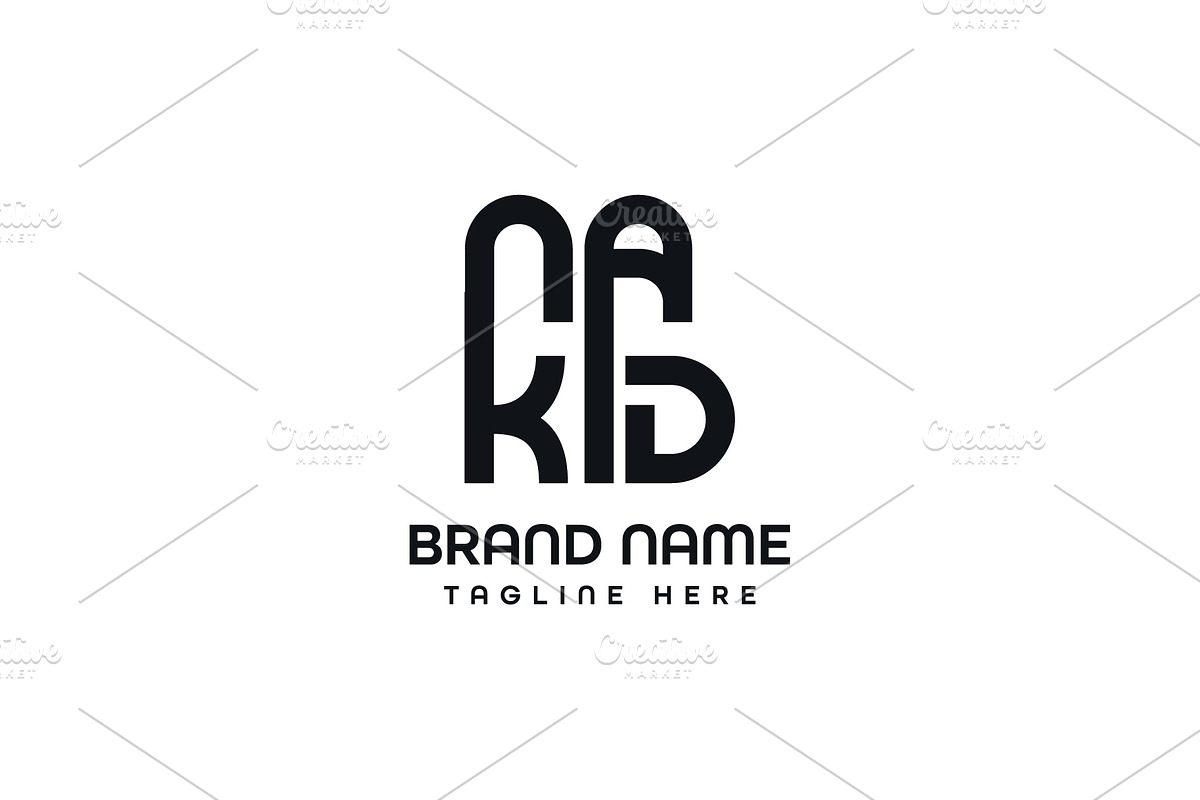 Letter NAKD Logo Design Vector, a Branding & Logo Template by Abir Hossain Waffi (Photo 3 of 4)