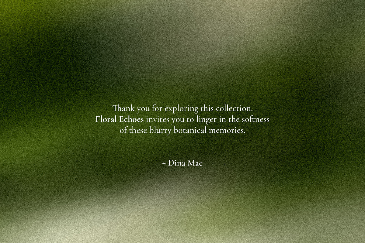 Floral Echoes - Blurry Backgrounds, a Background Graphic by Dina Mae (Photo 14 of 14)