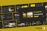 Creative Company - PowerPoint, a Presentation Template by Iqsiart Studio (Thumbnail 1 of 3)