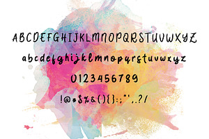 Quicky Brush Font