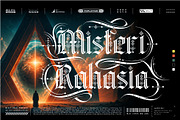 Magic Round Typeface, a Blackletter Font by alit design (Thumbnail 8 of 18)