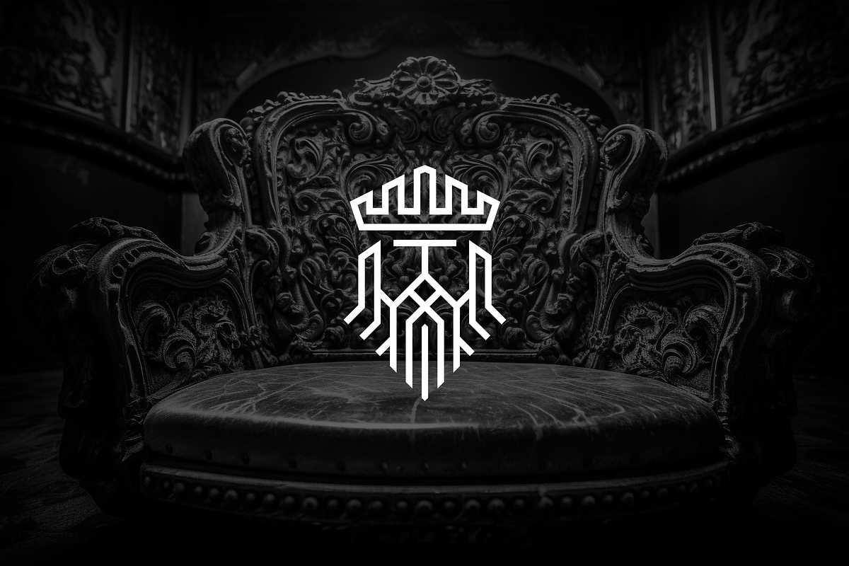 Geometric Minimalist King Logo, a Branding & Logo Template by Luxury Logos (Photo 2 of 4)