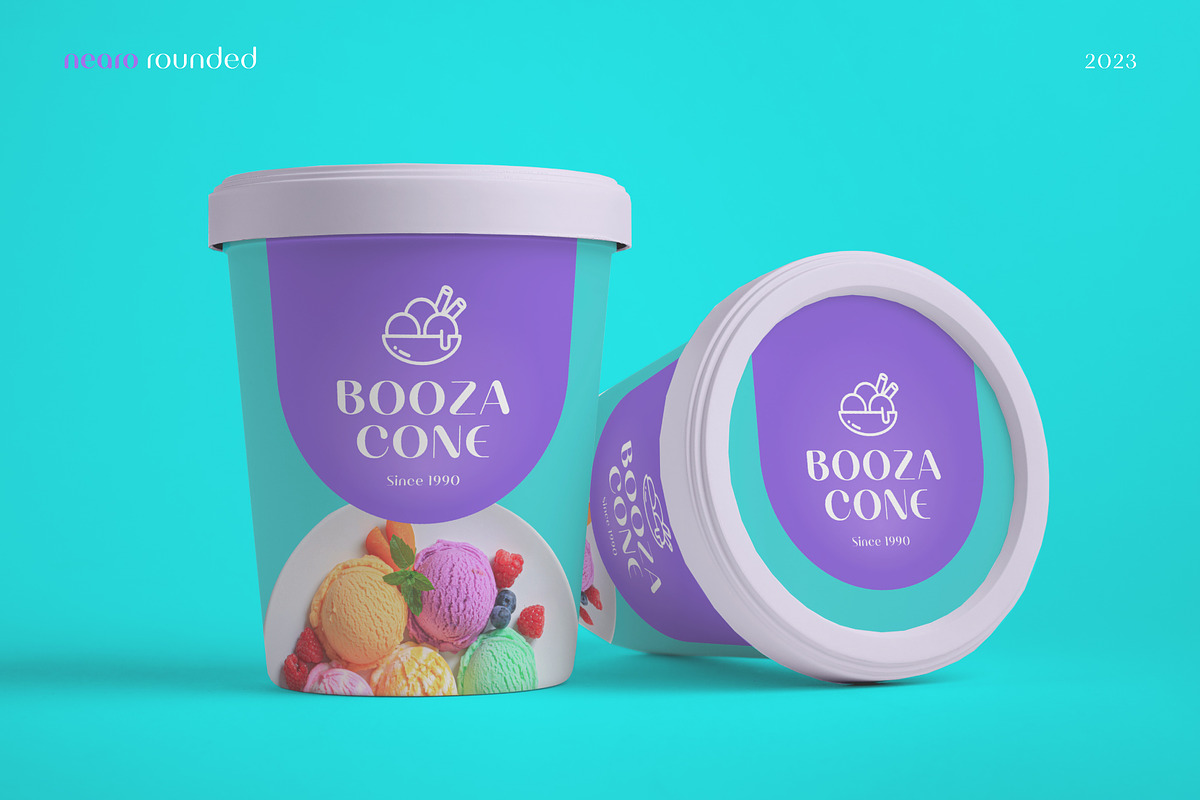 Nearo Rounded, a Sans Serif Font by Digitype Studio (Photo 5 of 10)