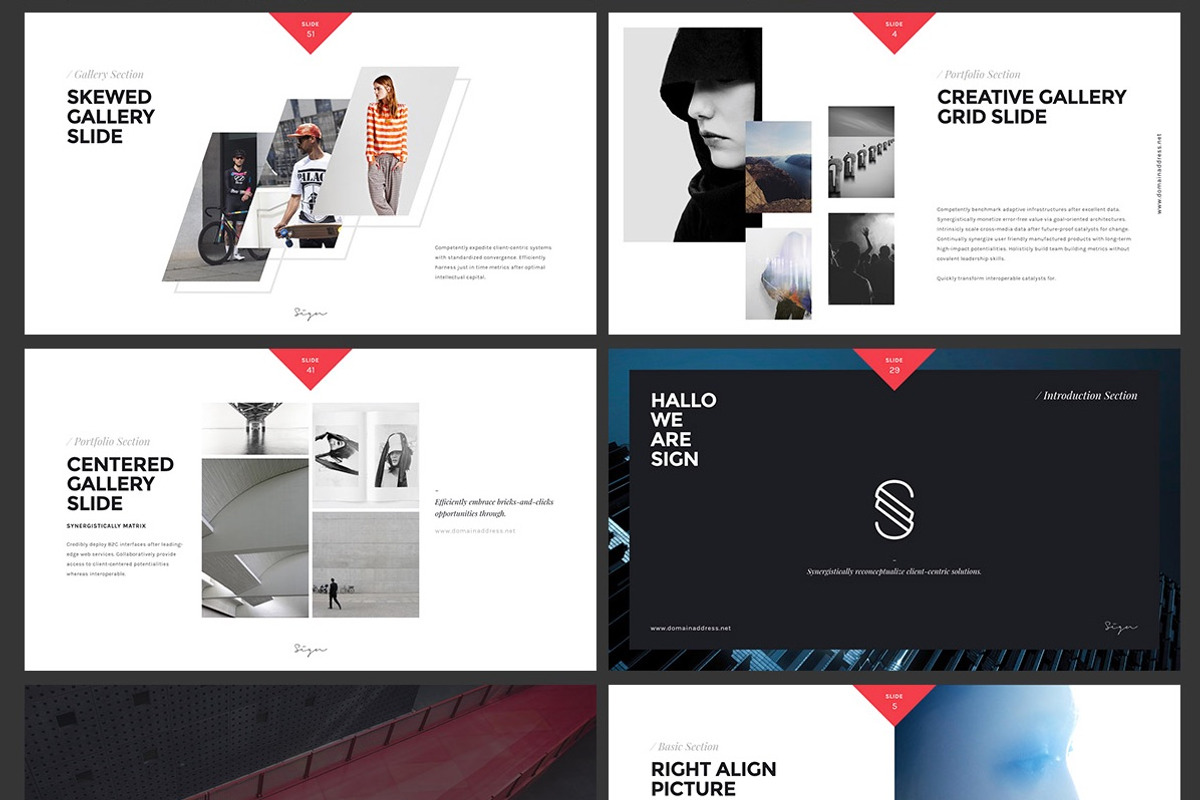 Sign Keynote Presentation Template, a Presentation Template by Goashape Studio (Photo 3 of 7)