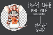 Watercolor Woodland Autumn Clipart, a Seasonal Illustration by Rose Art (Thumbnail 8 of 9)