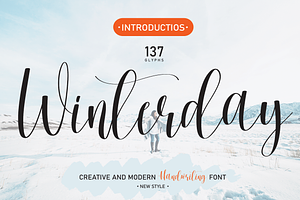 Winterday Handwriten Font