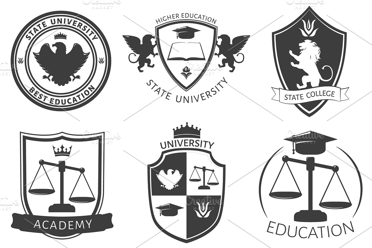 Heraldry Of University Emblems, a Branding & Logo Template by Alexander Belenkiy