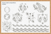 Abstract and linear Japanese clipart, an Object Graphic by Tatyana_Zenartist (Thumbnail 3 of 12)