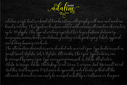 Adaline Script, a Script Font by MrLetters (Thumbnail 16 of 16)