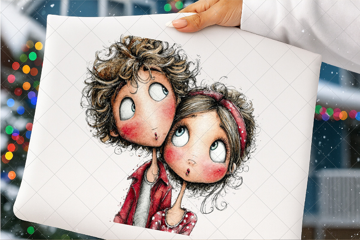 Quirky Valentines Sweets Clipart, an Illustration by SinaCreation (Photo 6 of 7)