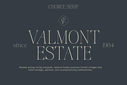 CHOLICE - A Luxurious Timeless Serif, a Serif Font by Comactype Foundry (Thumbnail 5 of 13)