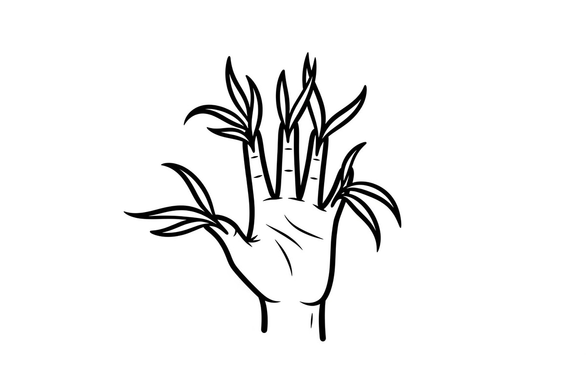 Hand Plant Growth Bundle, an Illustration by yasushie (Photo 8 of 31)
