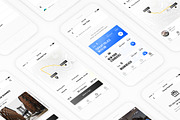 Nowgo UI Kit, an UI Kit Template by Design Universe (Thumbnail 1 of 8)
