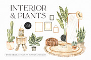 Modern Bundle | Logo | Watercolor, a Food Illustration by Kate Macate (Thumbnail 4 of 19)