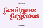 The Vangelo - Modern Fun Retro Serif, a Serif Font by Flawless And Co (Thumbnail 5 of 10)