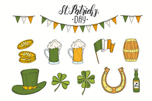 St Patrick's day set