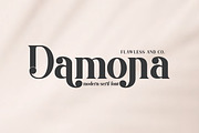 Damona, a Sans Serif Font by Flawless And Co (Thumbnail 2 of 12)