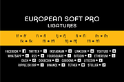 European Soft Pro - 30% SAVE, a Sans Serif Font by BULENT YUKSEL (Thumbnail 7 of 11)