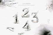 Queen of the Night Alphabet, a Texture Illustration by Bibela (Thumbnail 3 of 7)