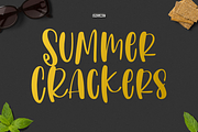 Summer Crackers | A Fun Font, a Font by Epiclinez (Thumbnail 1 of 5)