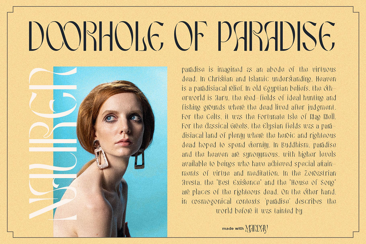Manday Typeface, a Serif Font by alit design (Photo 14 of 15)