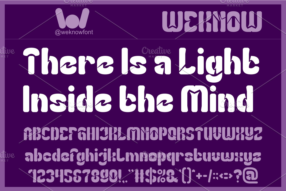 Slightly Surreal Font, a Blackletter Font by weknow (Photo 3 of 8)