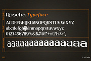 Roscha | Modern Serif Font Disc 50%, a Serif Font by LuhopCreative (Thumbnail 3 of 13)