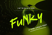Funky Handwritten Font, a Handwritten Font by BeadyLab (Thumbnail 1 of 6)