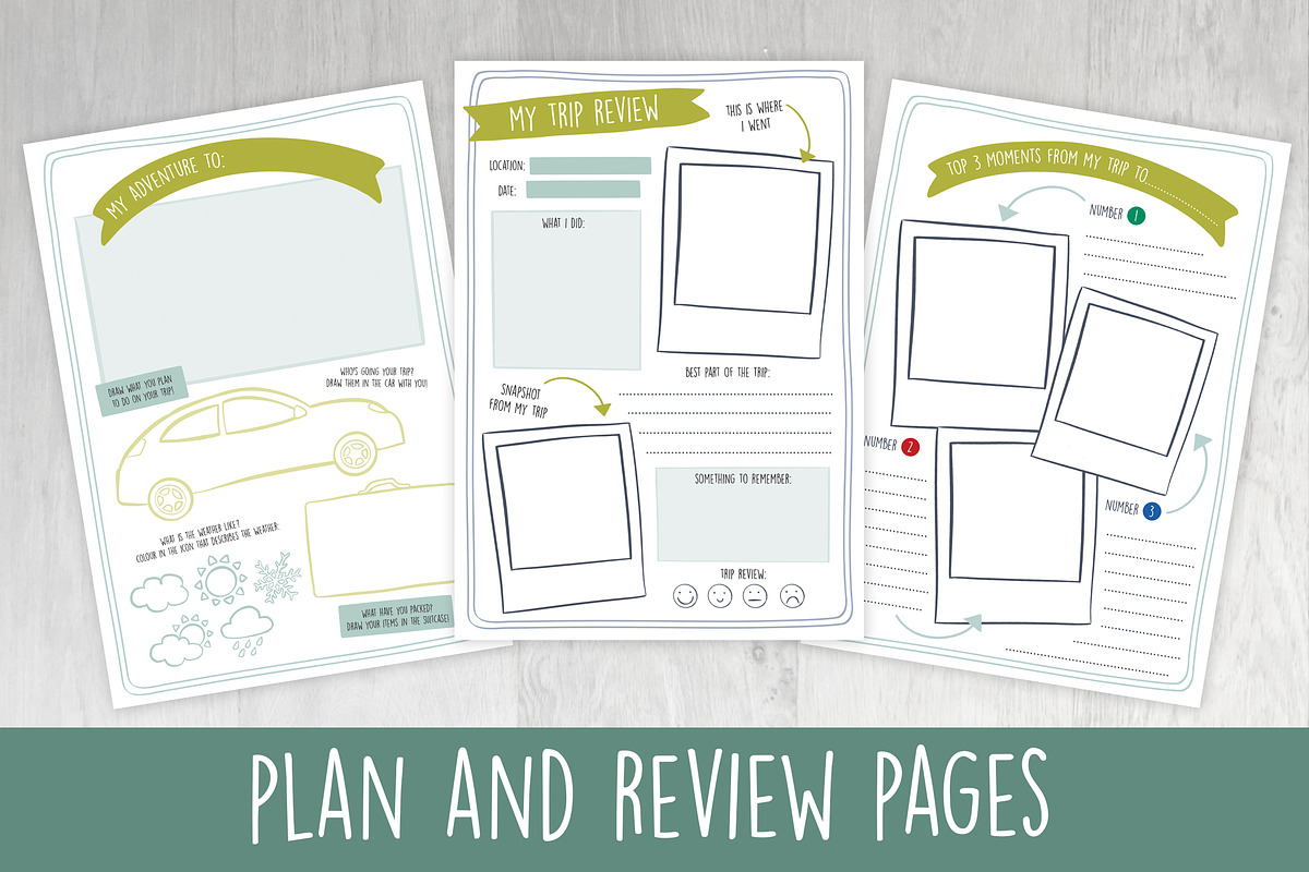 Road Trip Activity Pages - Download, an Illustration by Doodle Dibs (Photo 3 of 3)