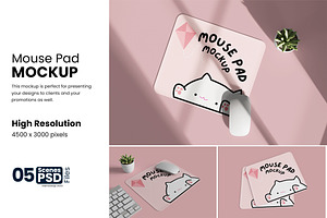 Mousepad Mockup