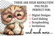 Whimsical Easter Cats Clipart, an Illustration by Daily.Designs (Thumbnail 2 of 8)