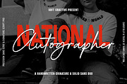 National Autographer, a Script Font by Soft Creative (Thumbnail 1 of 10)