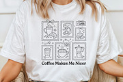Retro Coffee Club Sublimation, a Seasonal Illustration by Rose Art (Thumbnail 3 of 3)