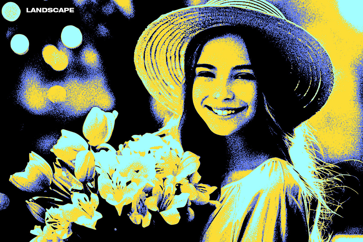 Grunge Pop Art Effect, an Action Add-On by DaldSgh (Photo 4 of 10)