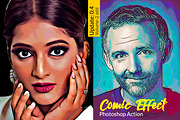 Comic Effect Photoshop Action preview 2