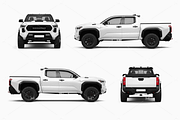 Pickup Truck Mockup 14, a Product Mockup by Mockupix (Thumbnail 12 of 12)