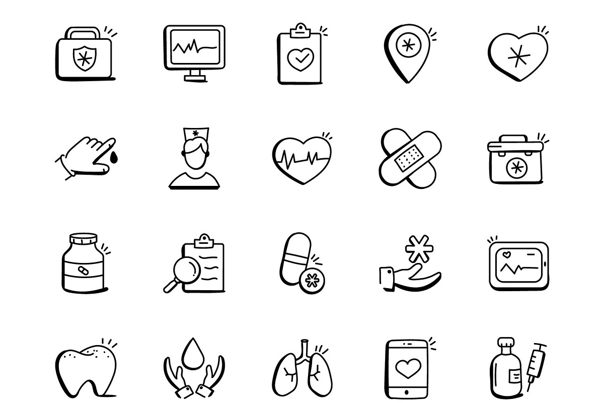 150 Medical and Healthcare Icons, a Duotone Icon by Brickclay (Photo 9 of 9)