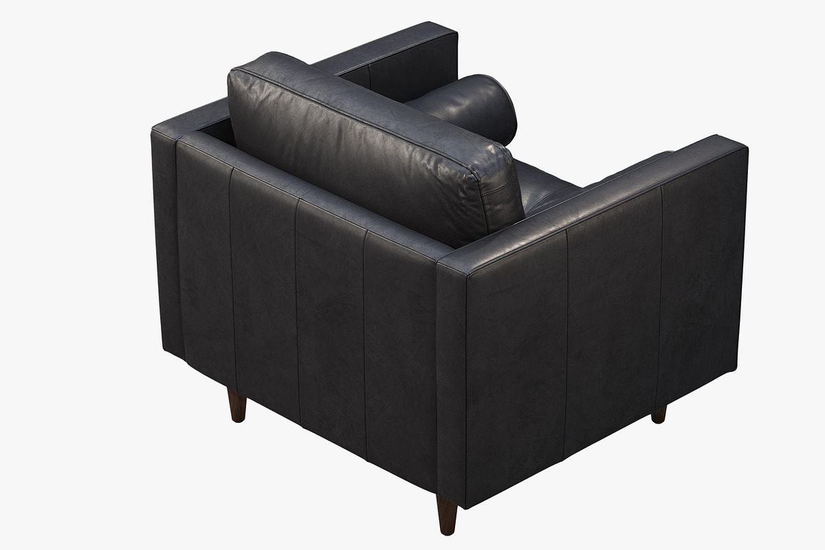 Briar Leather Chair brown and black, a Furniture 3D Model by 3dmitruk (Photo 18 of 24)
