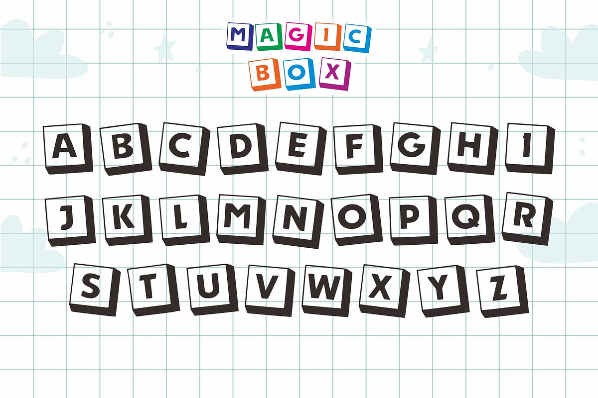 Magic Box, a Font by Limited.studio (Photo 4 of 4)