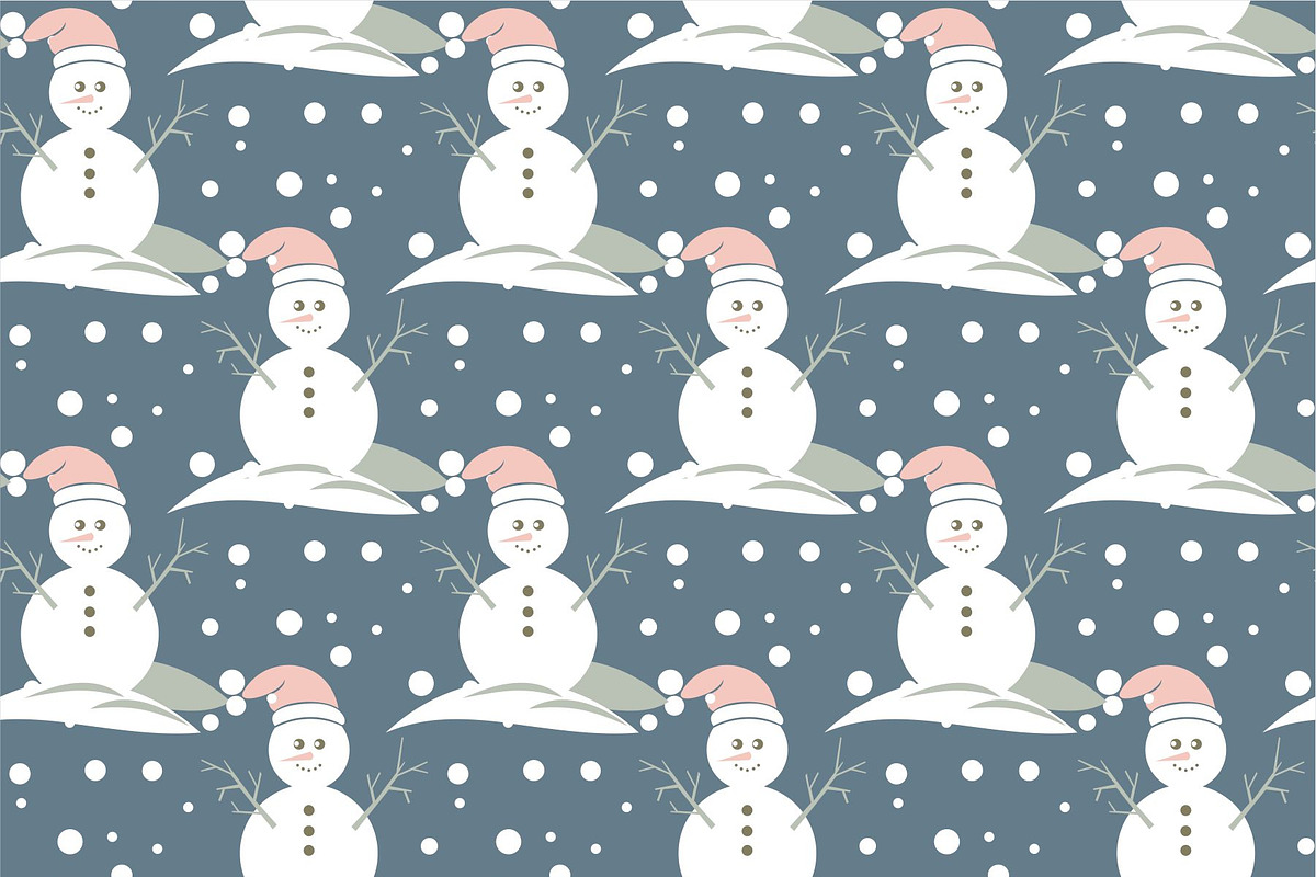 Pastel Christmas, a Pattern Graphic by ItsDianaDesign (Photo 4 of 13)