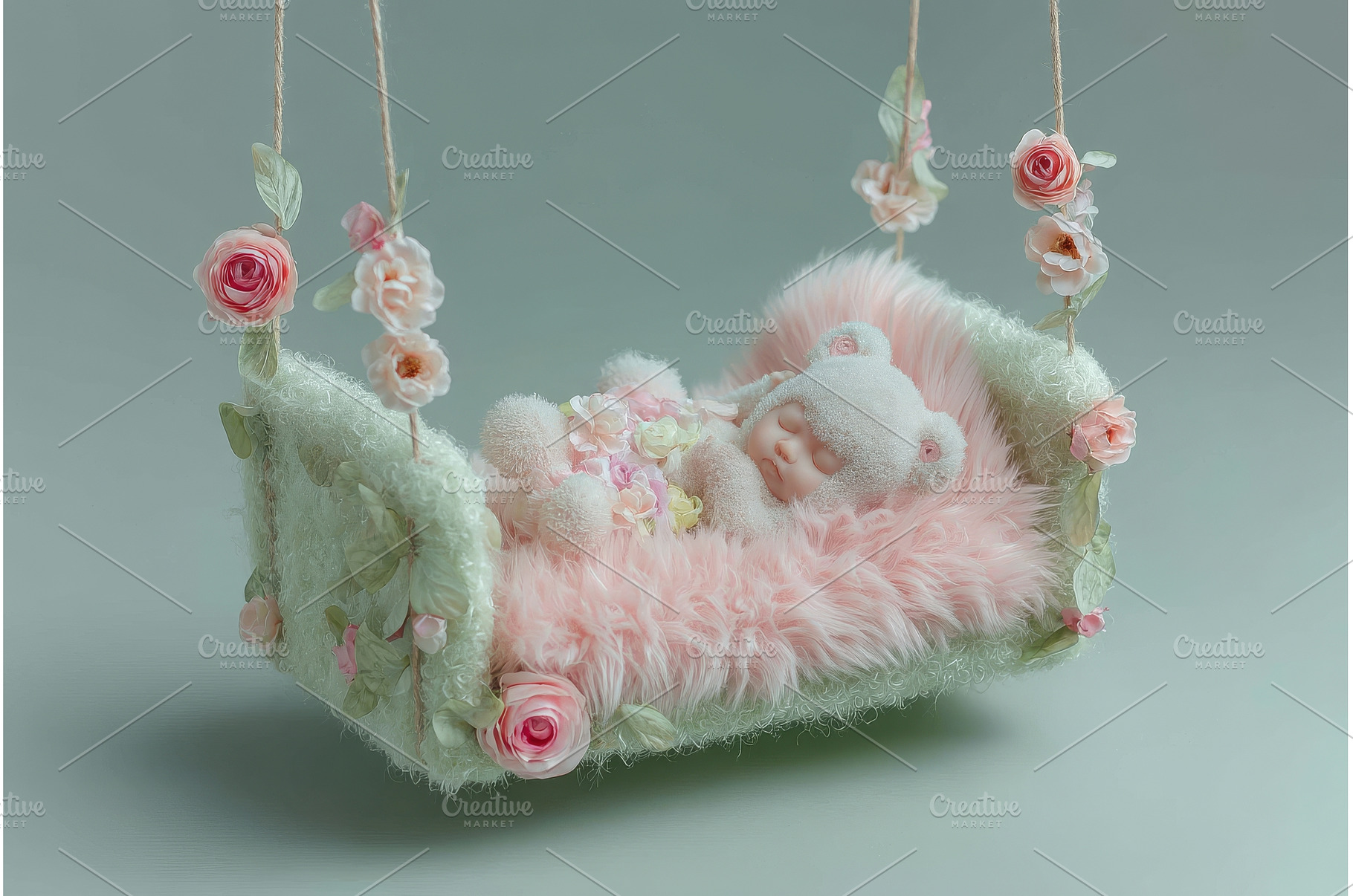 Newborn photography for baby girls, a Nature Photo by ZinetroN